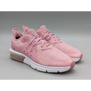 Nike Air Max Sequent 3 Big Kids Youth Pink Running Shoes Sneakers 922885 Size 7Y